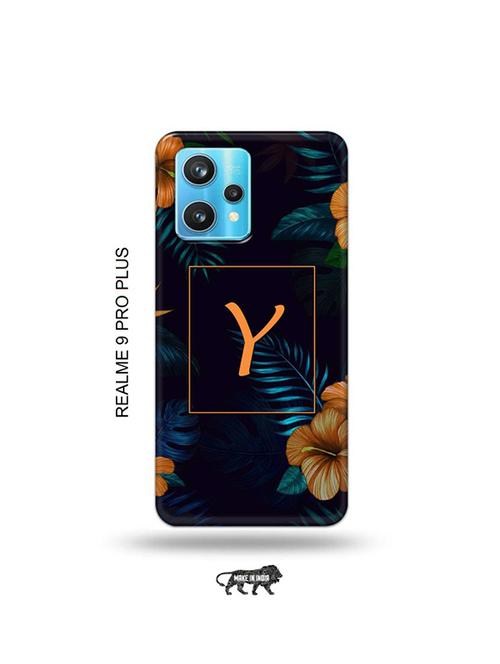 floral y back cover compatible with realme 9 pro plus, narzo 50 pro 5g, realme 9 - 19066401 - Very Small Image - 1