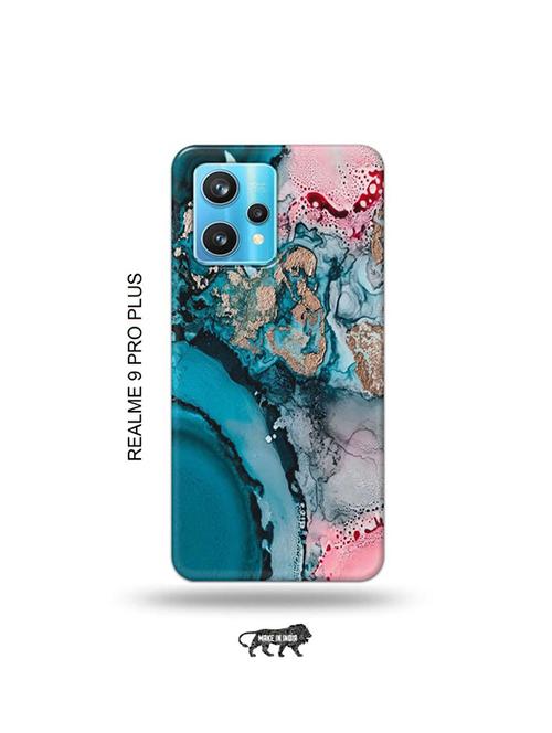 colour marble back cover compatible with realme 9 pro plus, narzo 50 pro 5g, realme 9 - 19066446 - Very Small Image - 1