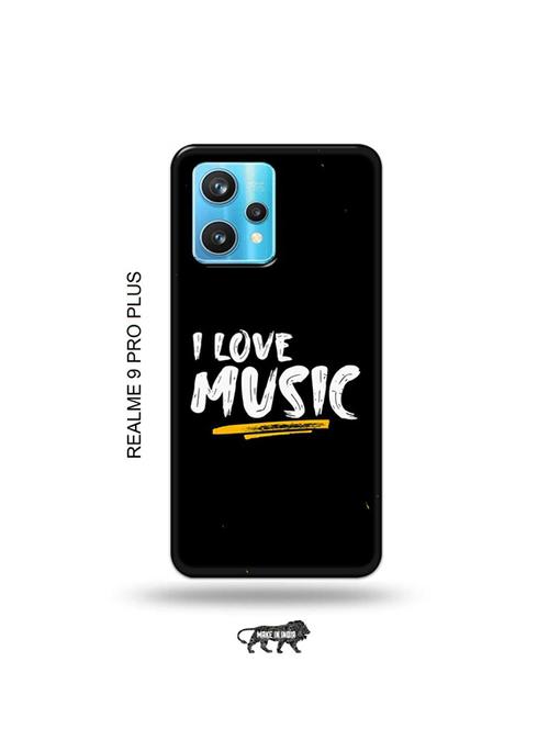 i love music back cover compatible with realme 9 pro plus, narzo 50 pro 5g, realme 9 - 19066527 - Very Small Image - 1
