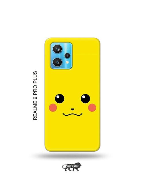 pika face back cover compatible with realme 9 pro plus, narzo 50 pro 5g, realme 9 - 19066623 - Very Small Image - 1