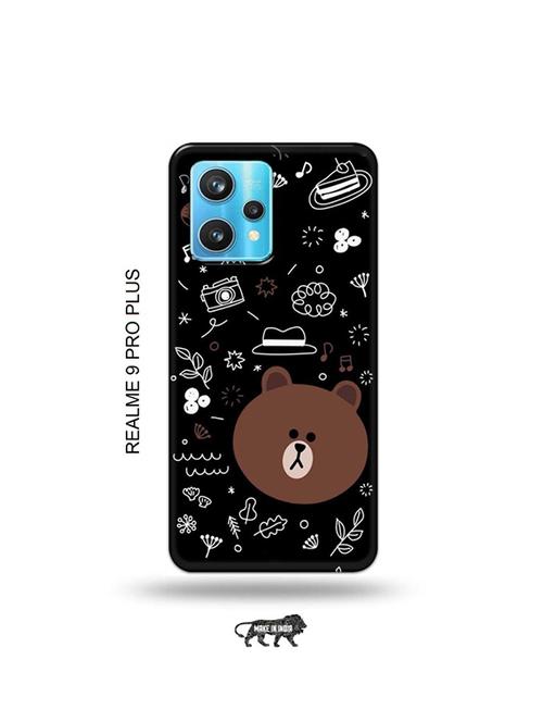 teddy back cover compatible with realme 9 pro plus, narzo 50 pro 5g, realme 9 - 19066629 - Very Small Image - 1