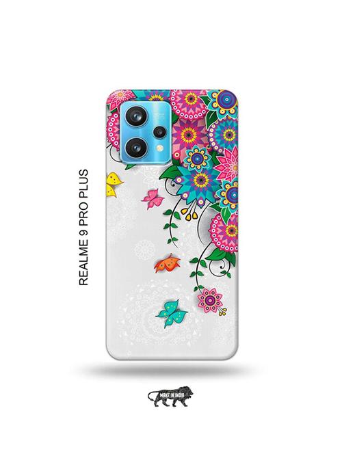 flowers back cover compatible with realme 9 pro plus, narzo 50 pro 5g, realme 9 - 19066737 - Very Small Image - 1