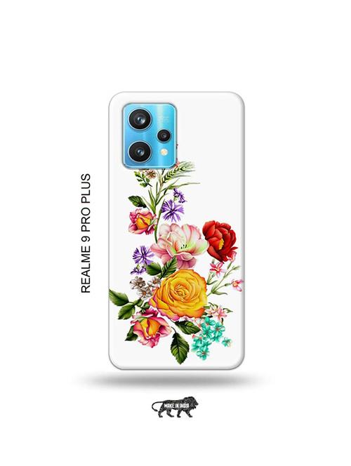 flowers back cover compatible with realme 9 pro plus, narzo 50 pro 5g, realme 9 - 19066748 - Very Small Image - 1