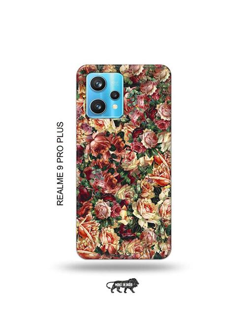 flowers back cover compatible with realme 9 pro plus, narzo 50 pro 5g, realme 9 - 19066756 - Very Small Image - 1