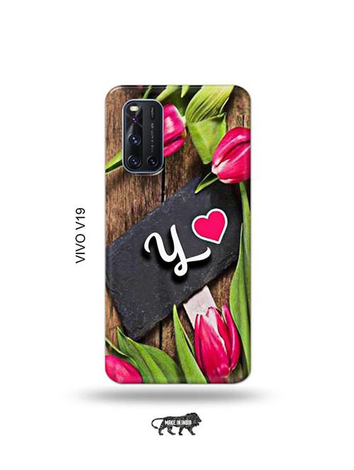 flower letter y back cover compatible with vivo v19 - 19066840 - Very Small Image - 1