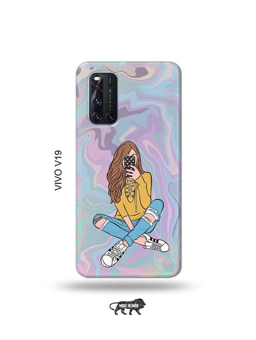eiffel tower back cover compatible with vivo v19 - 19066904 - Very Small Image - 1