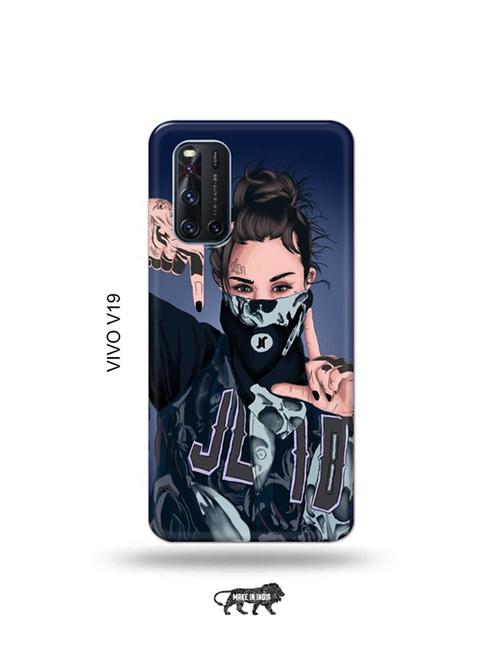 funky girl back cover compatible with vivo v19 - 19066906 - Very Small Image - 1