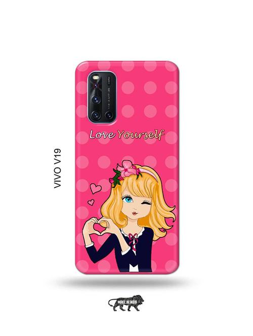 love yourself back cover compatible with vivo v19 - 19066920 - Very Small Image - 1
