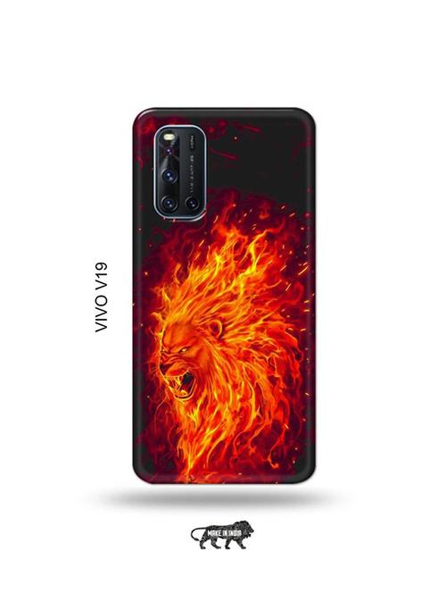 firry lion back cover compatible with vivo v19 - 19066983 - Very Small Image - 1