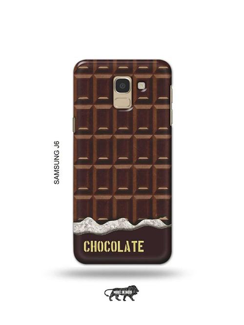 chocolate back cover compatible with samsung j6,on 6 - 19067724 - Very Small Image - 1