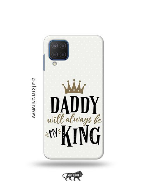 daddy back cover compatible with samsung m12, samsung f12 - 19067855 - Very Small Image - 1