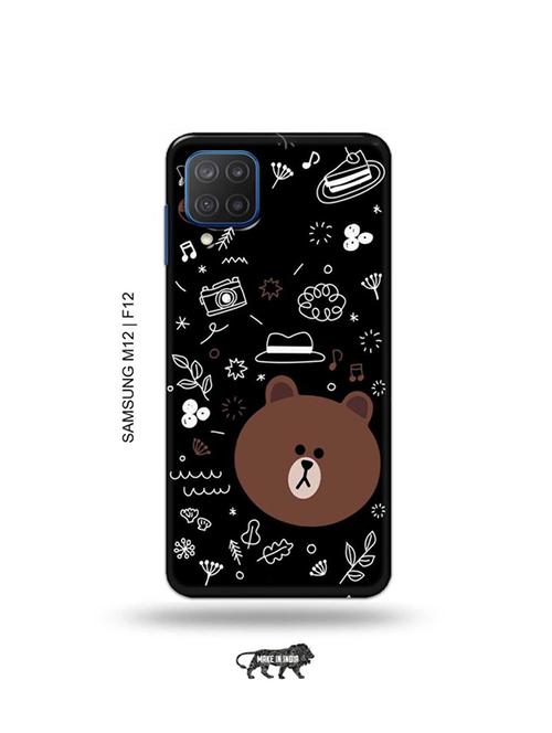 teddy back cover compatible with samsung m12, samsung f12 - 19068192 - Very Small Image - 1
