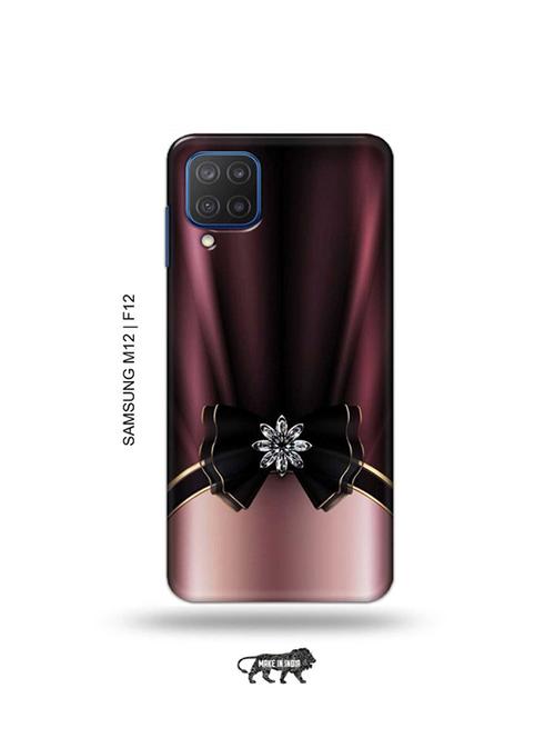 elegant design back cover compatible with samsung m12, samsung f12 - 19068246 - Very Small Image - 1