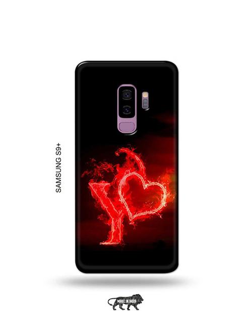 fire heart letter y back cover compatible with samsung s9 plus - 19068443 - Very Small Image - 1