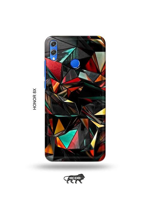 hex glasses back cover compatible with honor 8x - 19069599 - Very Small Image - 1