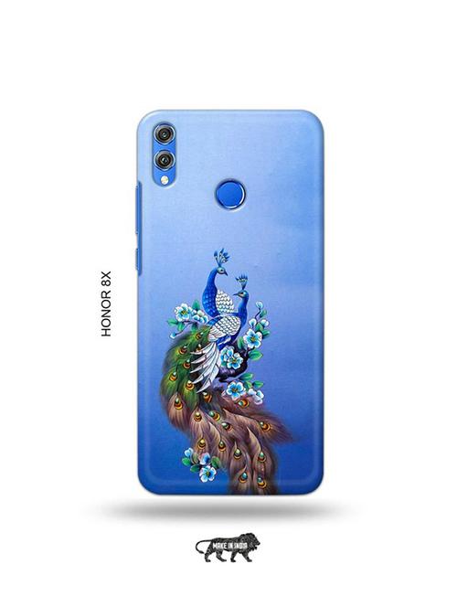 peacock couple back cover compatible with honor 8x - 19069644 - Very Small Image - 1