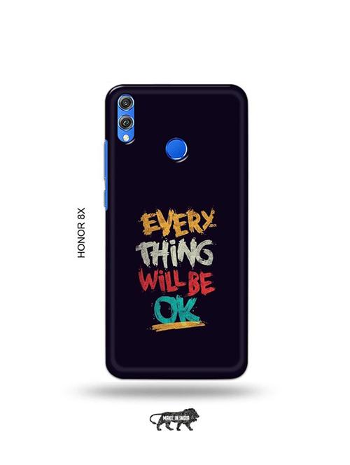 every thing will be ok back cover compatible with honor 8x - 19069674 - Very Small Image - 1