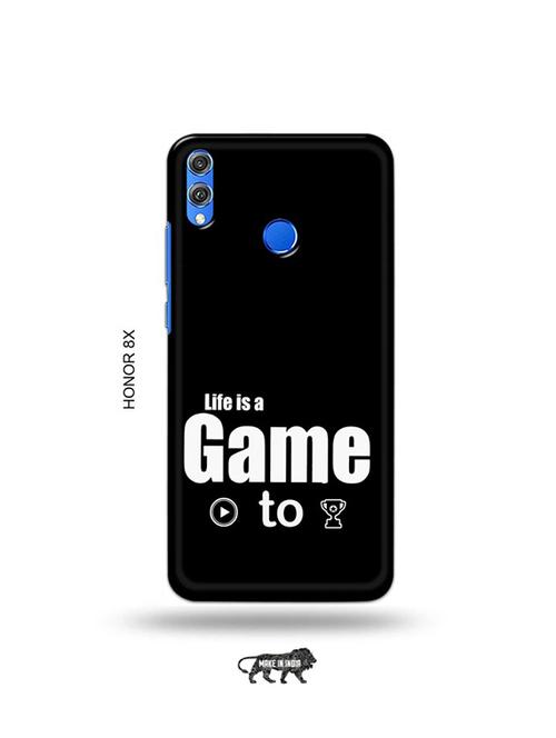 life is a game paly to win back cover compatible with honor 8x - 19069684 - Very Small Image - 1