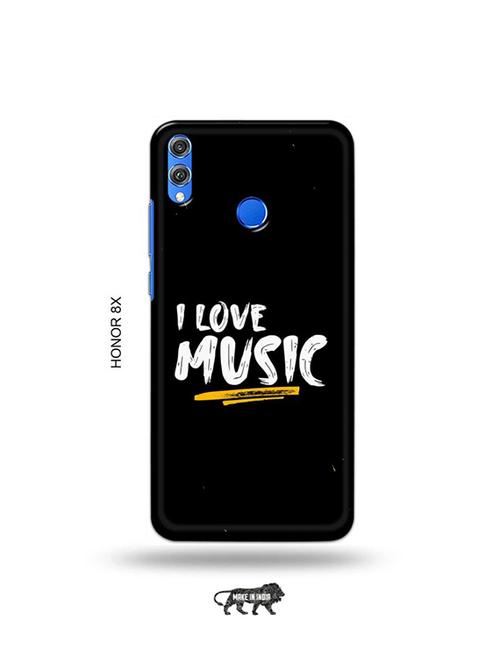 i love music back cover compatible with honor 8x - 19069689 - Very Small Image - 1