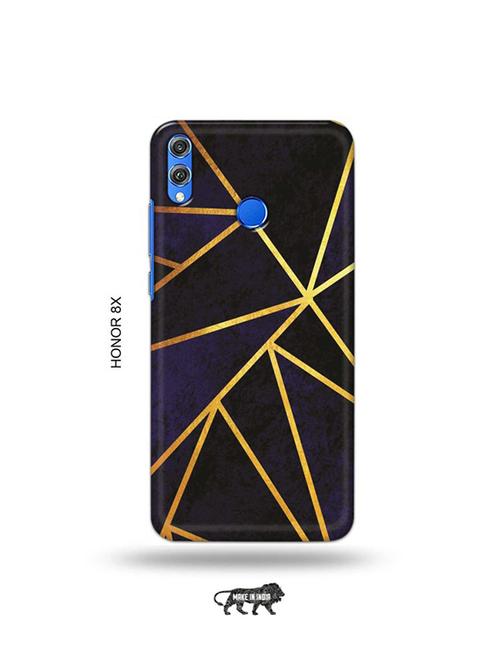 vertical gold strips back cover compatible with honor 8x - 19069873 - Very Small Image - 1