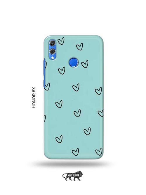 hearts back cover compatible with honor 8x - 19069907 - Very Small Image - 1