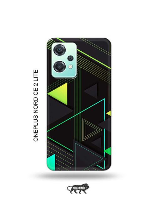 triangular design back cover compatible with oneplus nord ce2 lite - 19070218 - Very Small Image - 1
