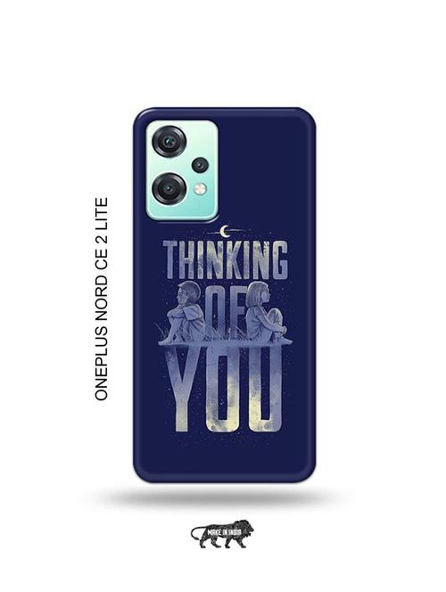 thinking of you back cover compatible with oneplus nord ce2 lite - 19070377 - Very Small Image - 1