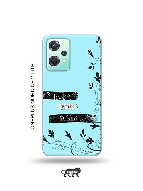 live your dream back cover compatible with oneplus nord ce2 lite - 19070398 - Very Small Image - 1