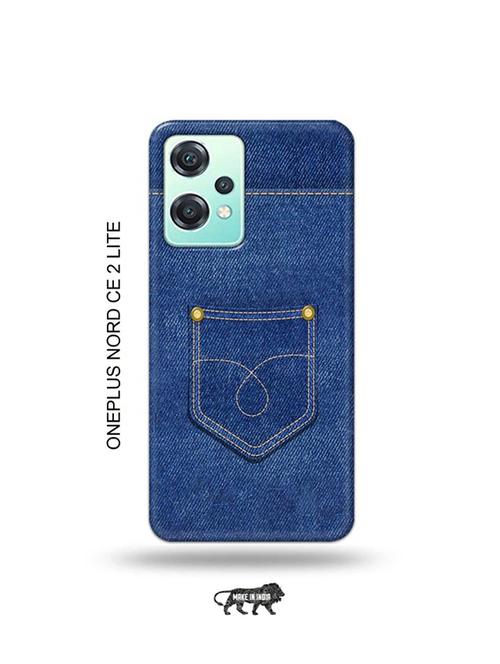 jean back cover compatible with oneplus nord ce2 lite - 19070601 - Very Small Image - 1