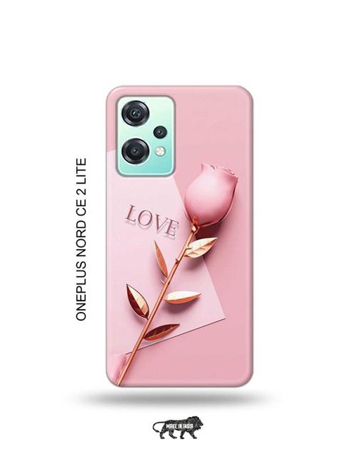 flower love back cover compatible with oneplus nord ce2 lite - 19070759 - Very Small Image - 1