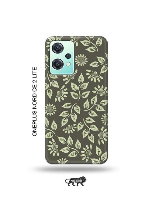 flowers back cover compatible with oneplus nord ce2 lite - 19070799 - Very Small Image - 1