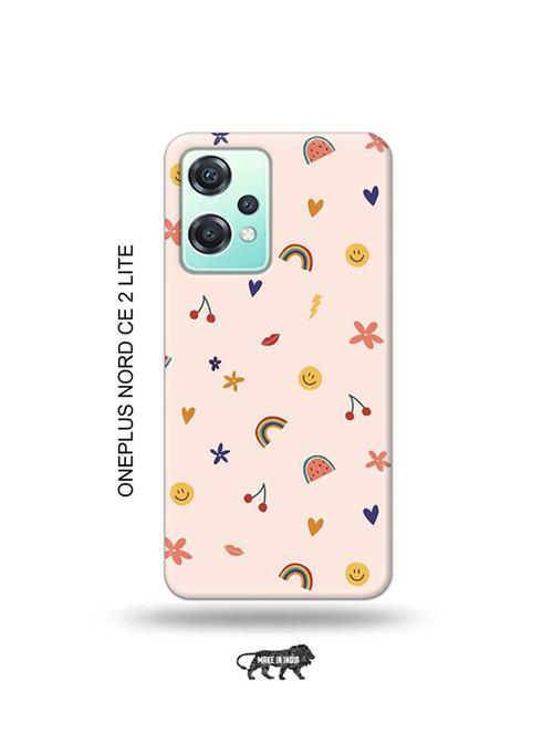 rainbow fruit back cover compatible with oneplus nord ce2 lite - 19070859 - Very Small Image - 1