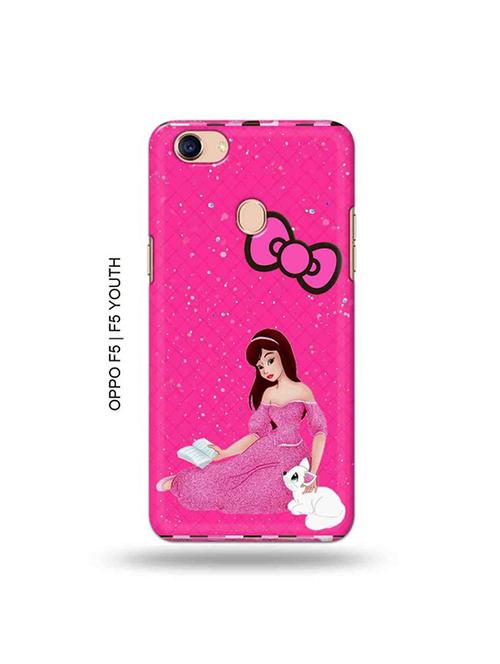 cute girl back cover compatible with oppo f5, oppo f5 youth - 19071884 - Very Small Image - 1