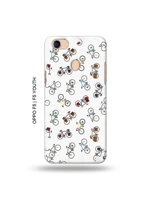 cycle love back cover compatible with oppo f5, oppo f5 youth - 19072178 - Very Small Image - 1