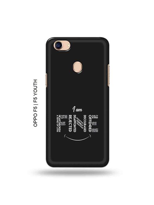 i am fine back cover compatible with oppo f5, oppo f5 youth - 19072274 - Very Small Image - 1
