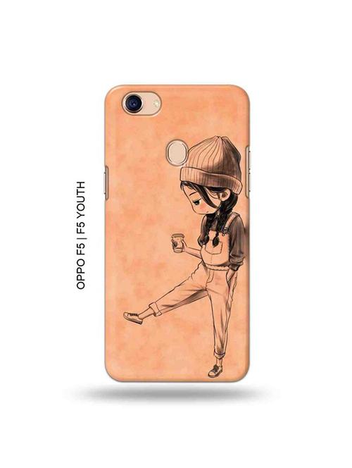 kiddo girl back cover compatible with oppo f5, oppo f5 youth - 19072307 - Very Small Image - 1