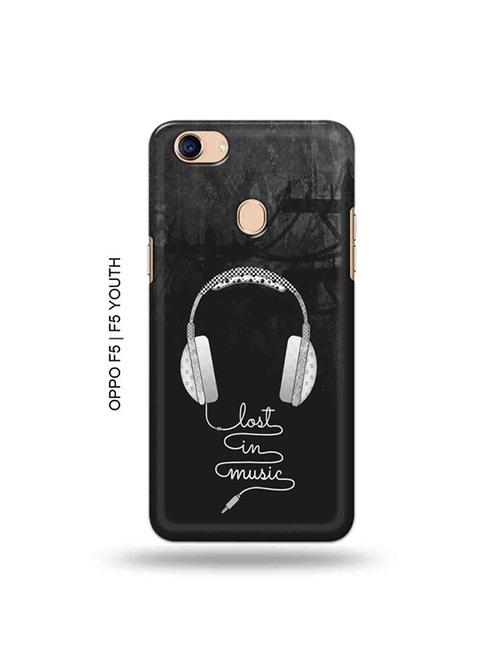 lost in music back cover compatible with oppo f5, oppo f5 youth - 19072467 - Very Small Image - 1