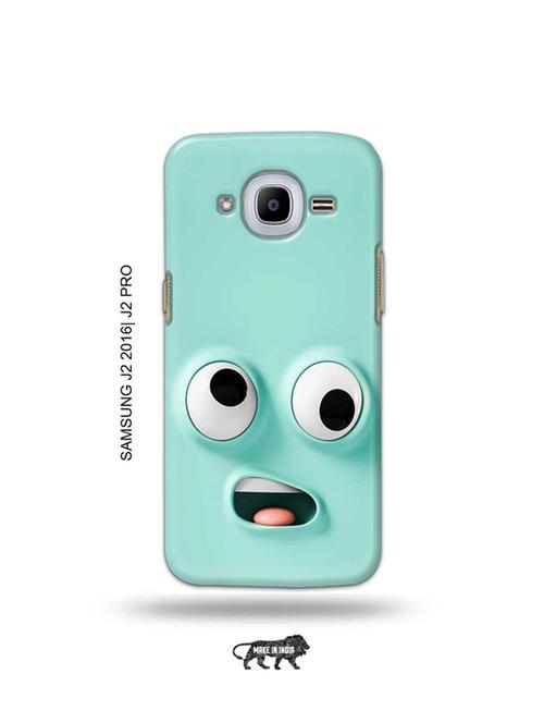 funny face emoji back cover compatible with samsung j2 (2016), j2 pro - 19072949 - Very Small Image - 1
