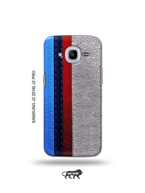 leather strips back cover compatible with samsung j2 (2016), j2 pro - 19073073 - Very Small Image - 1