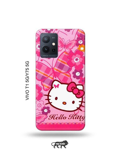 cute girl back cover compatible with vivo t1, vivo y75 - 19073353 - Very Small Image - 1