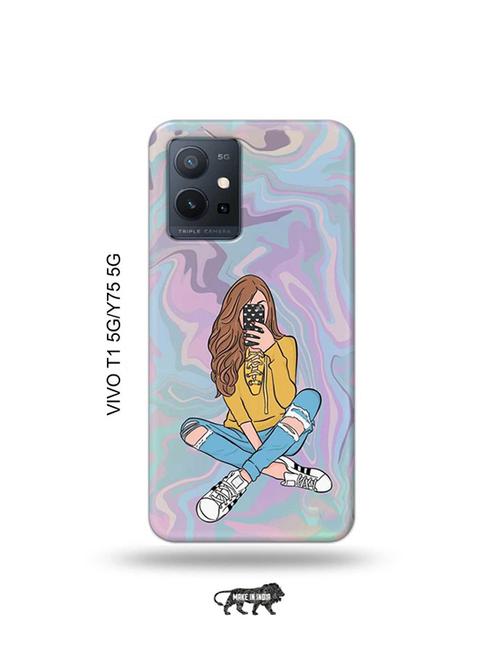 eiffel tower back cover compatible with vivo t1, vivo y75 - 19073355 - Very Small Image - 1