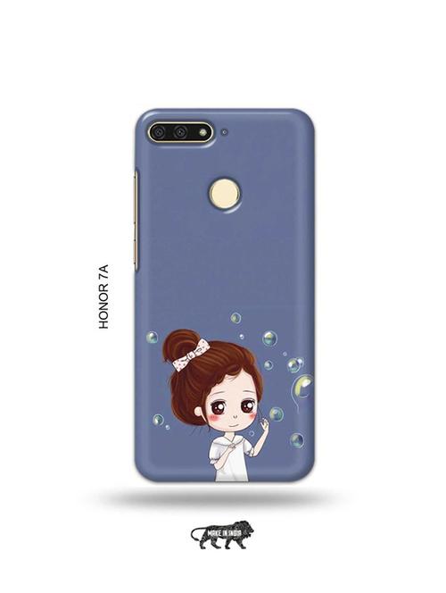 tweakymod designer printed hard case | bubble girl back cover compatible with honor 7a - 19075547 - Very Small Image - 1