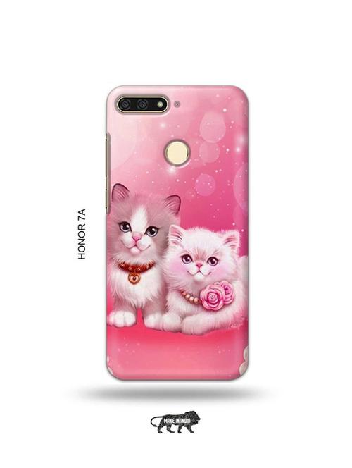 tweakymod designer printed hard case | cute kitties back cover compatible with honor 7a - 19075553 - Very Small Image - 1