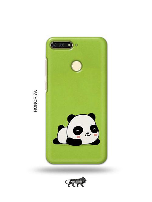 tweakymod designer printed hard case | lazy panda back cover compatible with honor 7a - 19075556 - Very Small Image - 1