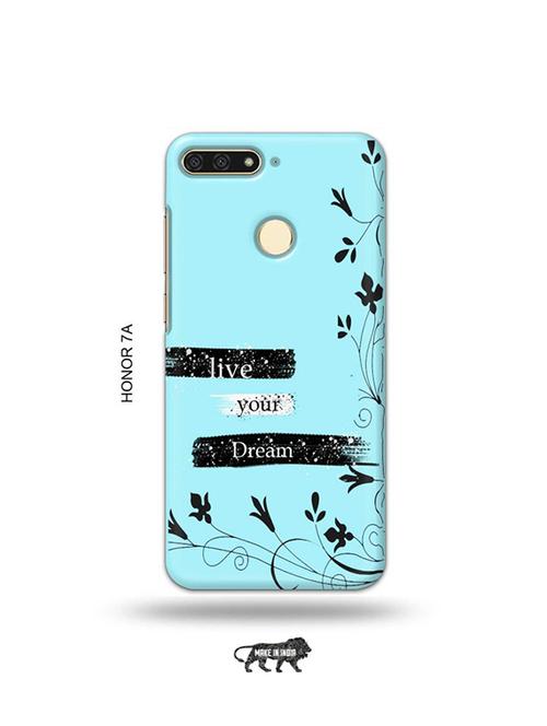 live your dream back cover compatible with honor 7a - 19075599 - Very Small Image - 1