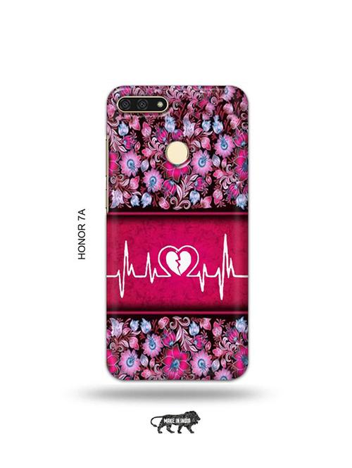 heart ecg back cover compatible with honor 7a - 19075607 - Very Small Image - 1