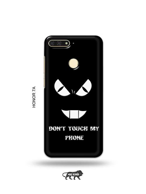 don't touch my phone back cover compatible with honor 7a - 19075657 - Very Small Image - 1