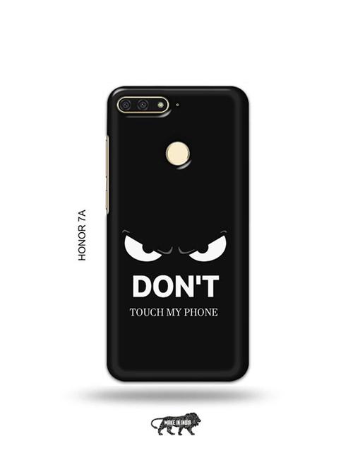 don't touch my phone back cover compatible with honor 7a - 19075665 - Very Small Image - 1