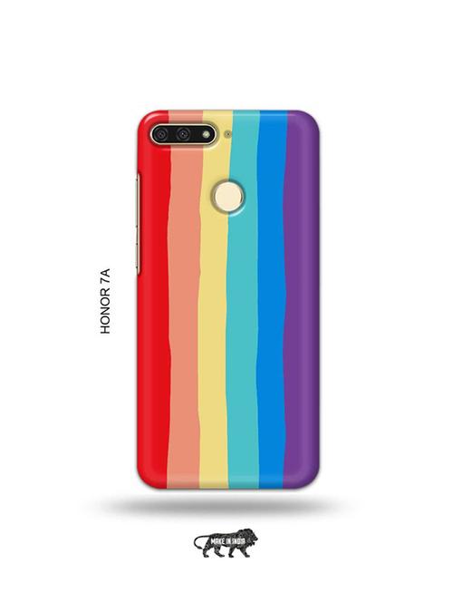 tweakymod designer printed hard case | rainbow colour back cover compatible with honor 7a - 19075684 - Very Small Image - 1