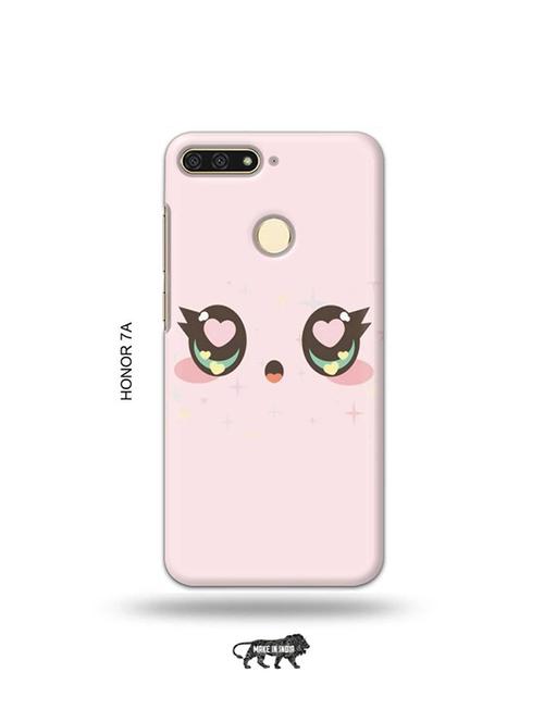 tweakymod designer printed hard case | cute eyes back cover compatible with honor 7a - 19075712 - Very Small Image - 1